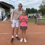 Juniorinnen U12: Josie Wendt (r) Juniorinnen U12 Clubmeister